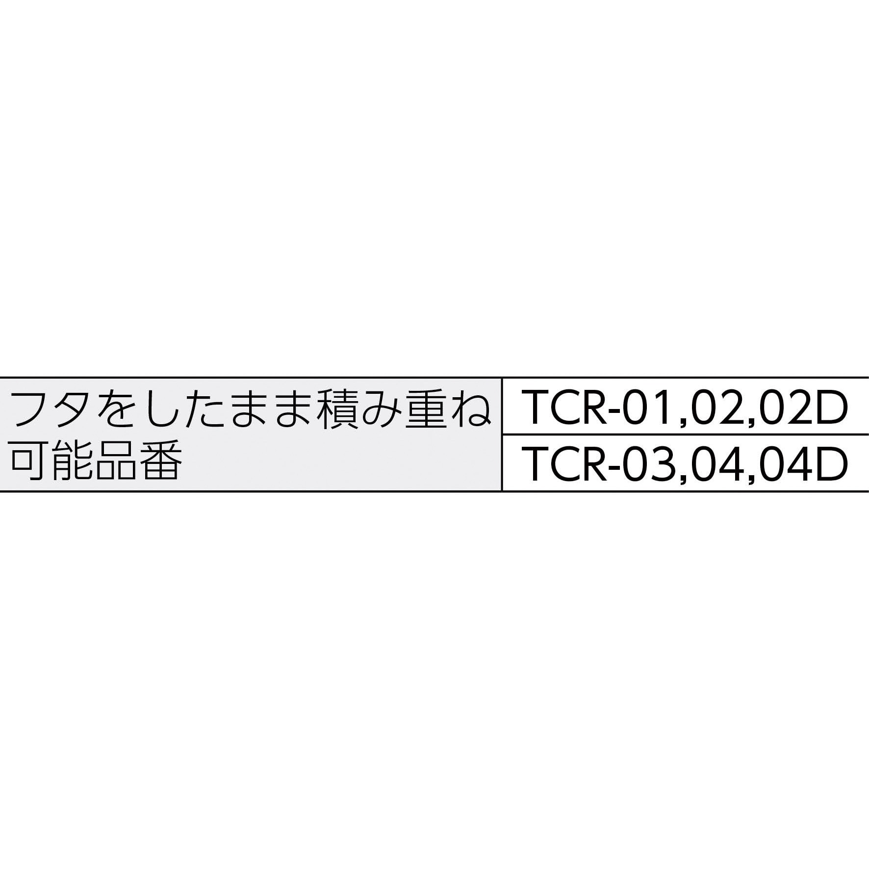ヘッドライト 2個セット クリアレンズ　デュトロ　送料込み TCR-02D クリアライトボックス TRUSCO バックル式 容量47L 外寸(幅