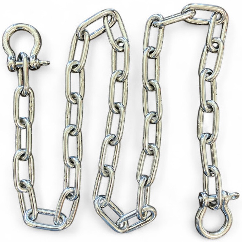 各種ステンレスアンカー ステンレスアンカーチェーン&オタフクシャックル 1セット KAI-YOU