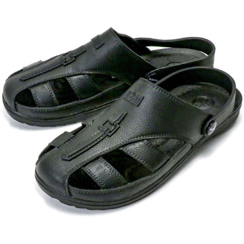 ANS-L-BK 静電サンダル 1足 TRUSCO 【通販モノタロウ】