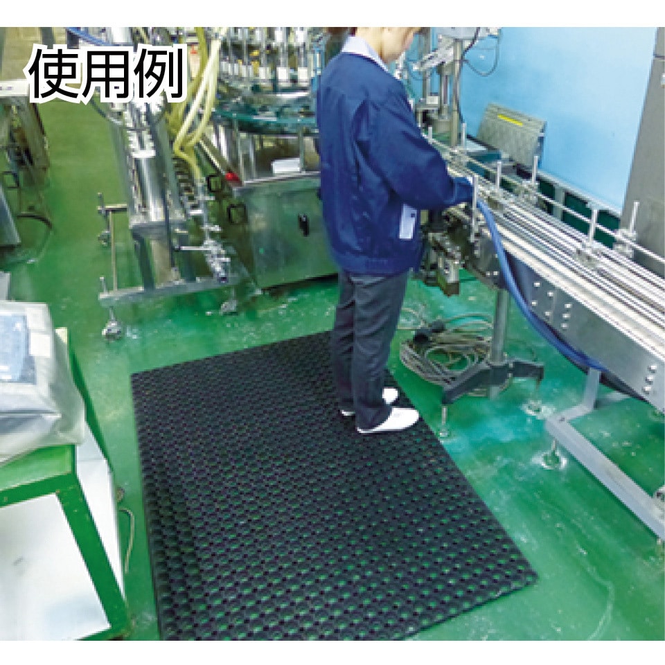 TTRM-6080 有孔ラバーマット TRUSCO 天然ゴム - 【通販モノタロウ】