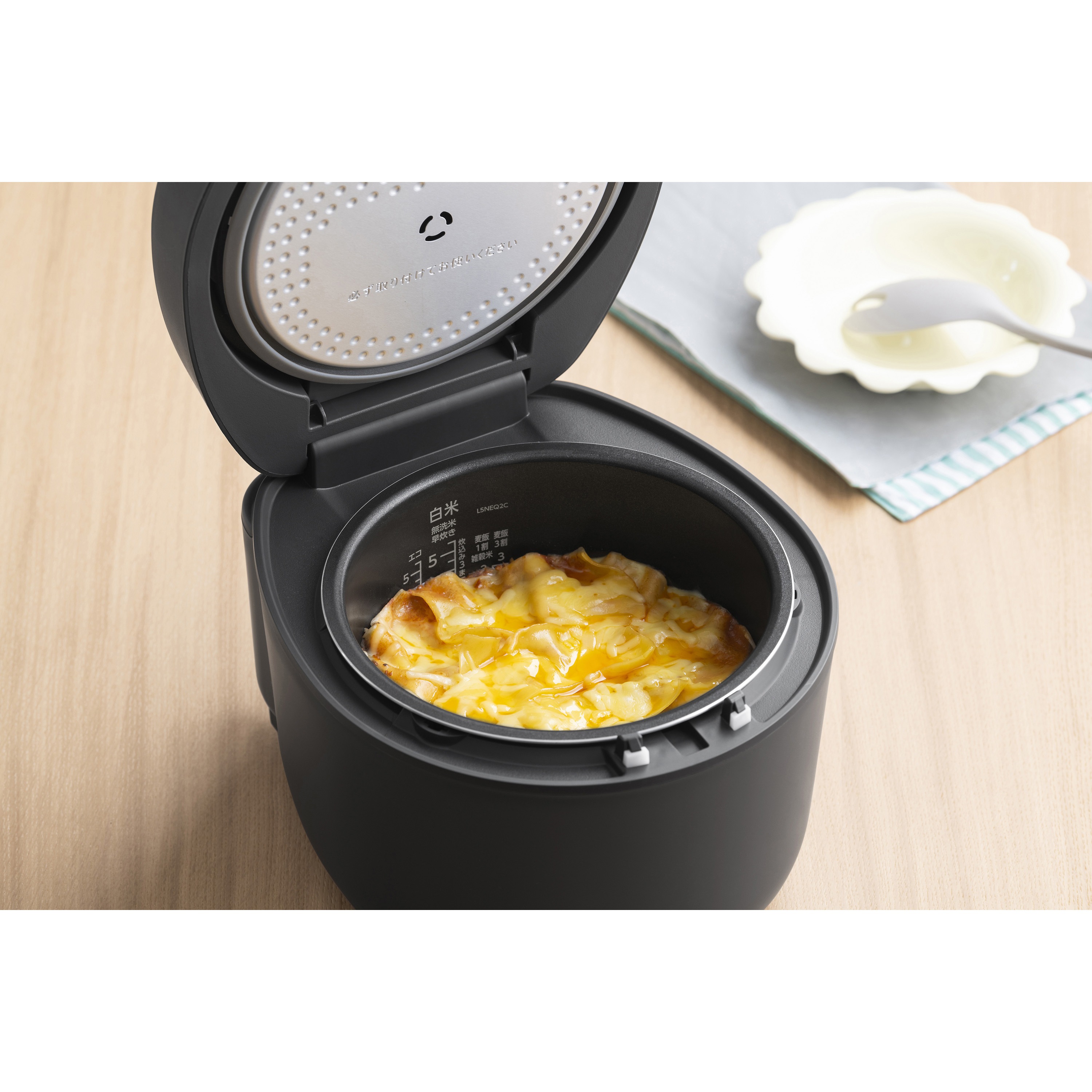 RC-ILA50-B IHジャー炊飯器 5.5合 アイリスオーヤマ ブラック色 RC