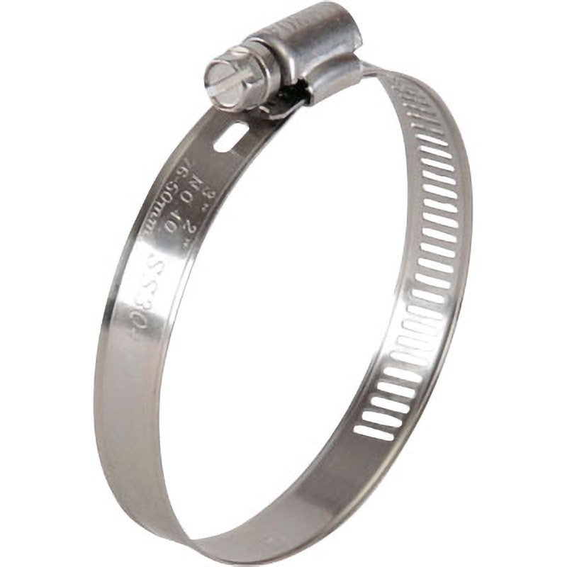 TA13-57 ホースバンド 12.7mmタイプ(オールステンレス) TRUSCO 最大径