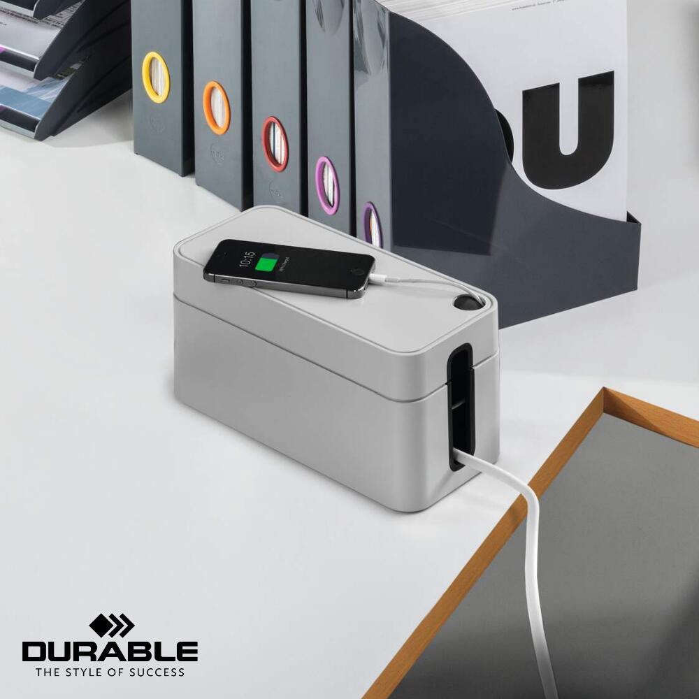 DUR503510 ケーブルボックス DURABLE サイズS DUR503510 【通販