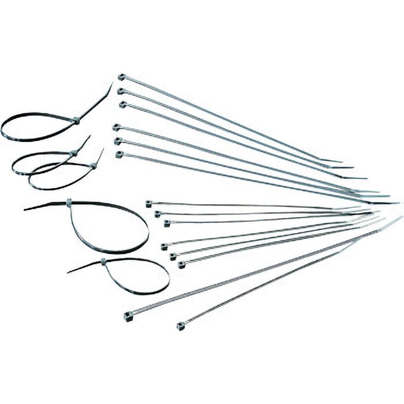 TRCV1168-50W ケーブルタイ(耐候性タイプ) TRUSCO 黒色 最大結束径356mm 1セット(50本) TRCV1168-50W