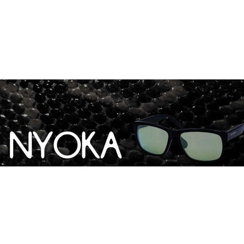 トライノNYOKAライトグリーンシルバーミラー ライトグリーン/シルバーミラー NYOKA ニョカ トライノ ライトグリーン