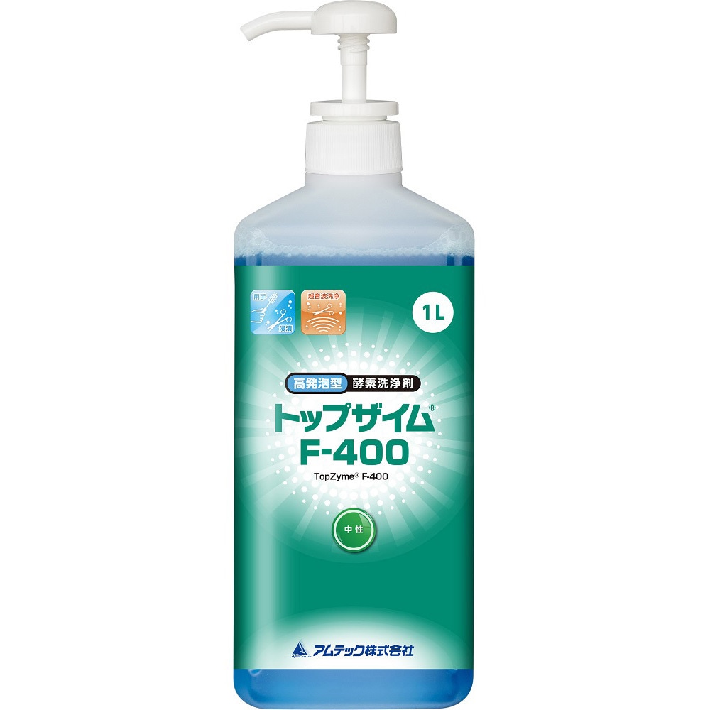 トップザイム F-400 1L 1ケース 6本入 アムテック 中性