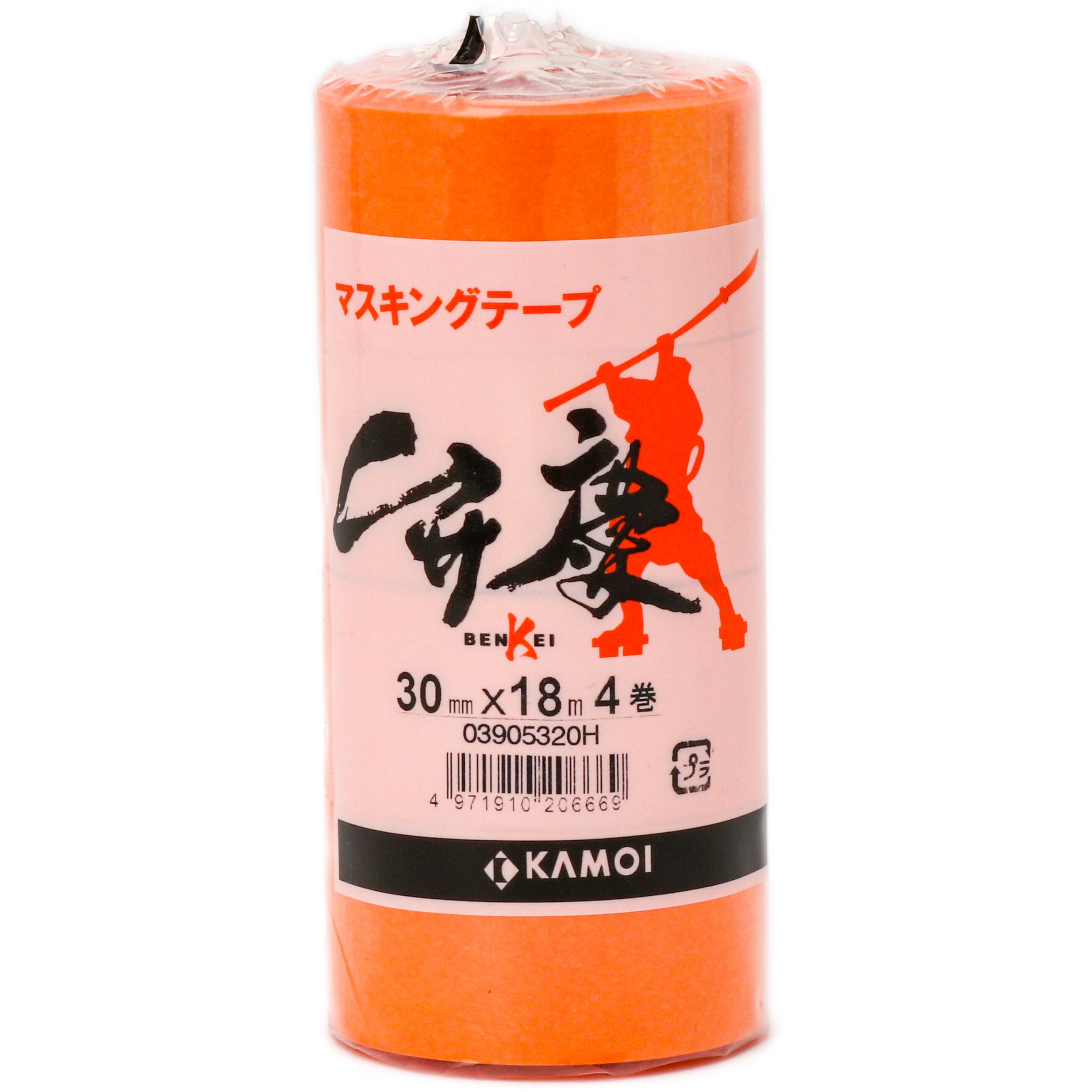 BENKEI-30 マスキングテープ BENKEI 1セット(4巻) カモ井加工紙 【通販サイトMonotaRO】