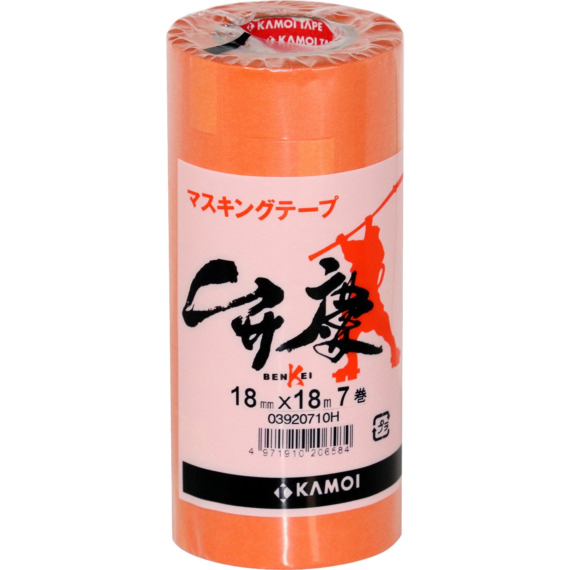 BENKEI-18 マスキングテープ BENKEI 1セット(7巻) カモ井加工紙 【通販