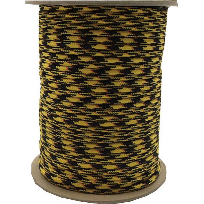 PSCC-413 強力カラーコード ユタカメイク ボビン巻 黄×黒色 太さ4mm 1個 PSCC-413 7,566円