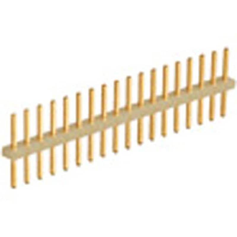 PGS-410163-01TA ガラスエポキシ製品 ピンヘッダー / PGS-40(T〇) ピン(角ピン)2.54mmピッチ ストレート(1列/2列) 段重ね固定型/回路切替型 ※差込ピン長6mmトレイ対応可RoHS2対応品 1袋(320個) 廣杉計器 【通販モノタロウ】