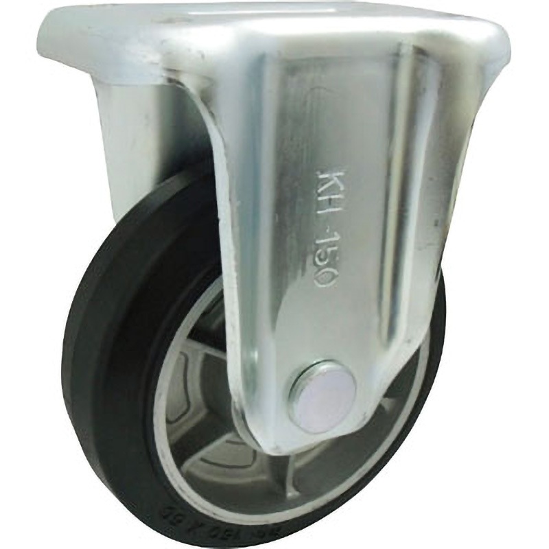 RGKH130 重荷重用ポリブタジェンゴム車輪固定車付 ヨドノ 車輪径130mm 5,542円