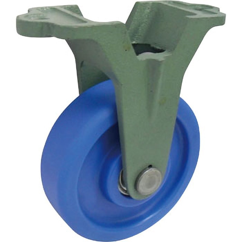 MCVB-FCDK130 MCナイロン車輪(ベアリング入)FCD固定金具付 ヨドノ 車輪径130mm  MCVB-FCDK130