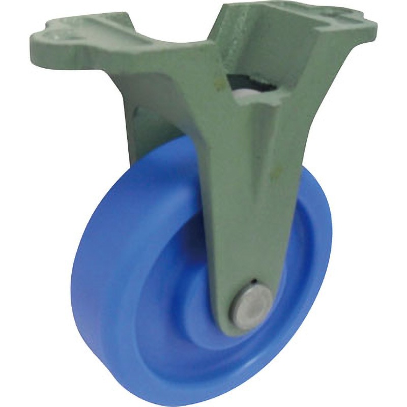 MCVA-FCDK250 MCナイロン車輪(ベアリング無)FCD固定金具付 ヨドノ 車輪径250mm  MCVA-FCDK250