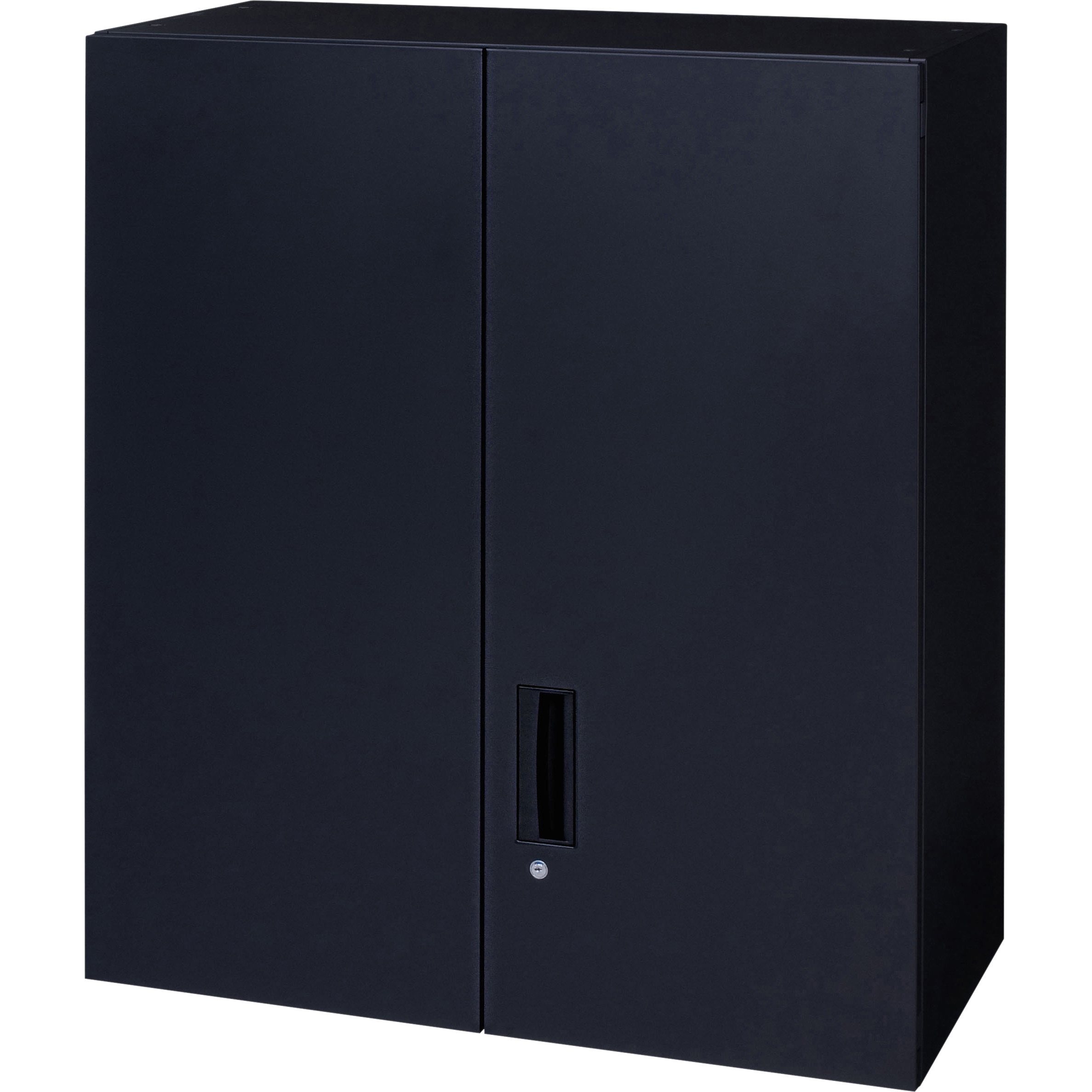 V945-10BH デリカウォール LION (ライオン事務器) サテンブラック色 上置専用 180度開口扉仕様 幅900mm奥行450mm高さ1030mm  V945-10BH