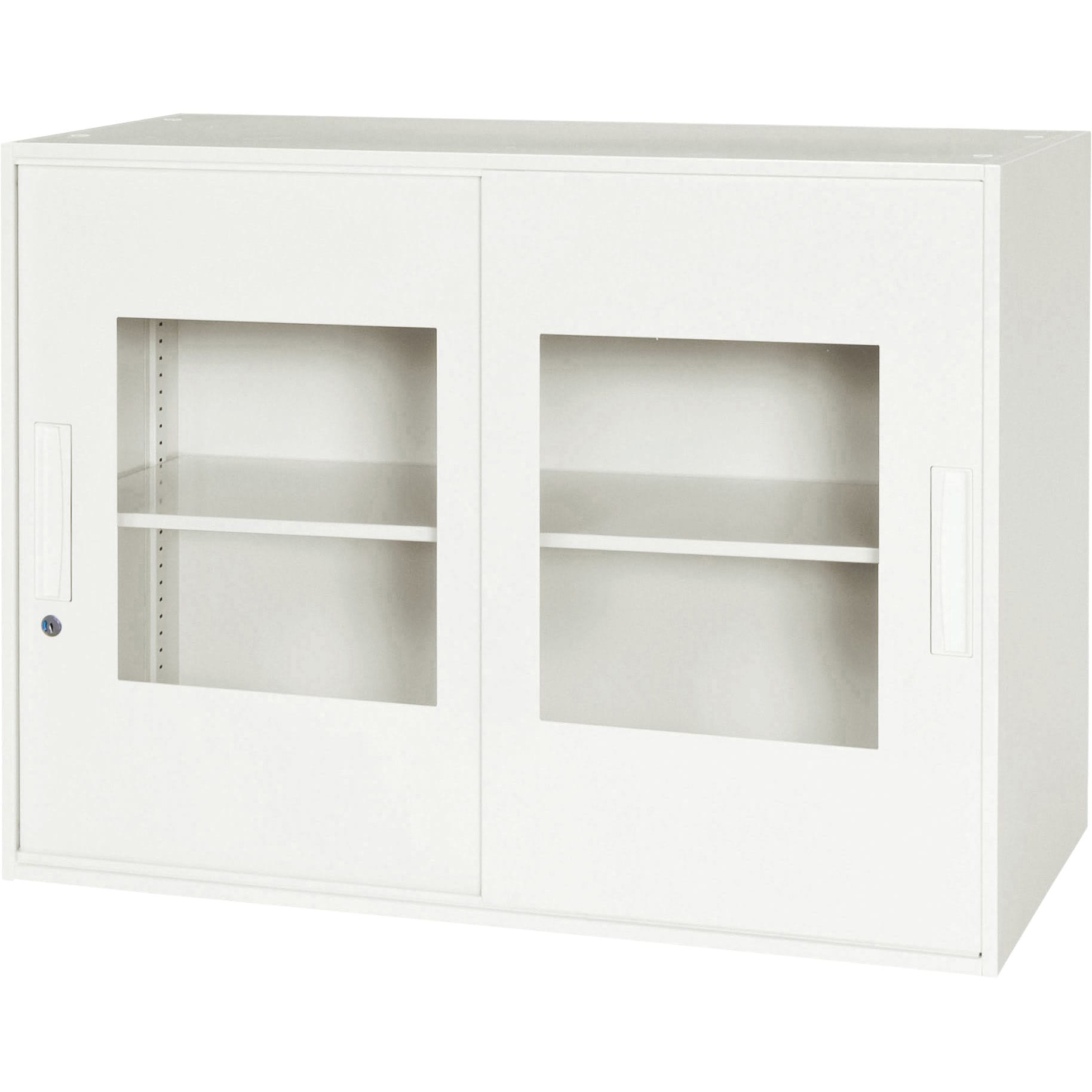 V945-07SG デリカウォール LION (ライオン事務器) ホワイト色 上・下置両用 幅900mm奥行450mm高さ690mm  V945-07SG