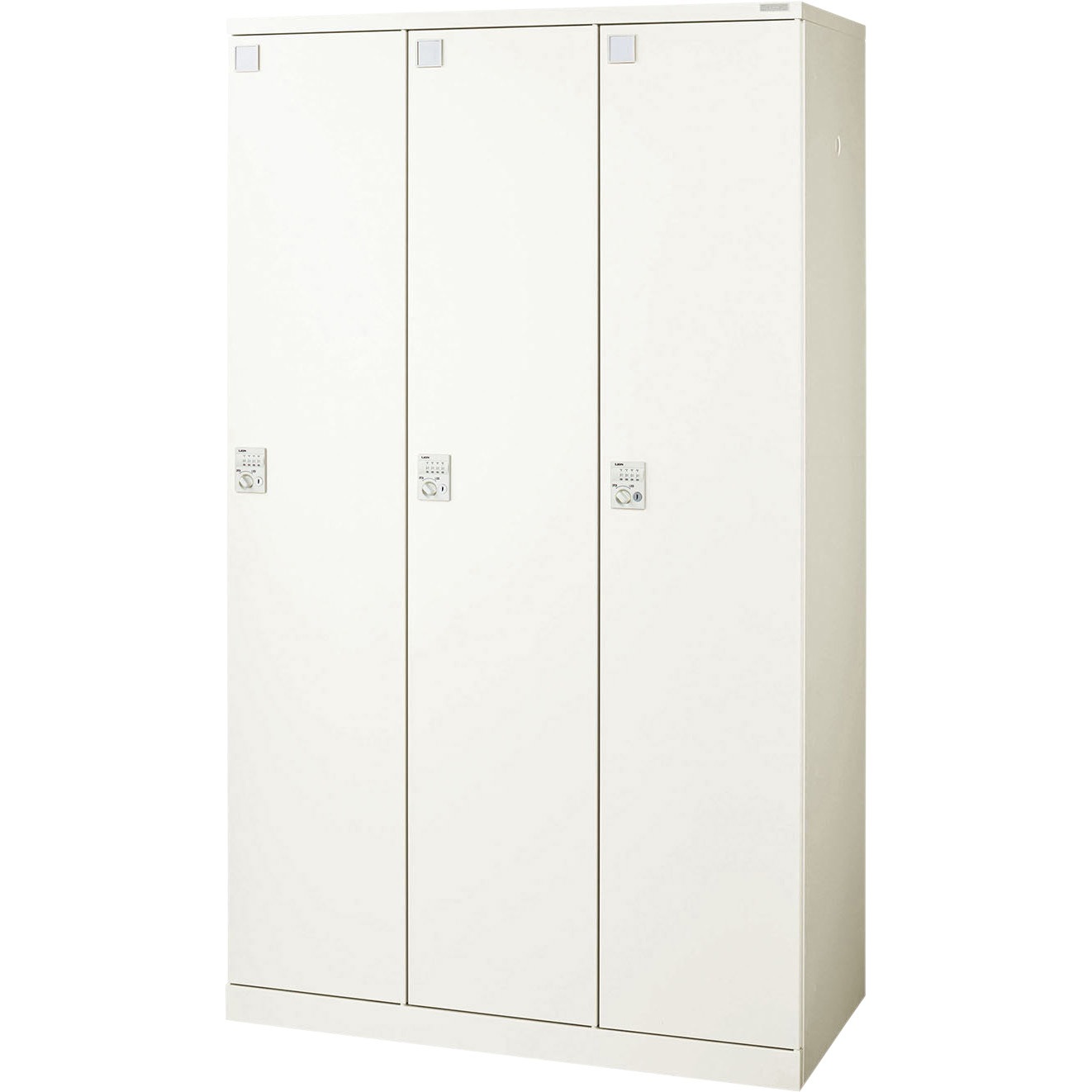 LOC-B31-03WD ロッカー〈ロカーナ〉 LION (ライオン事務器) ホワイト色 ダイヤル錠   LOC-B31-03WD
