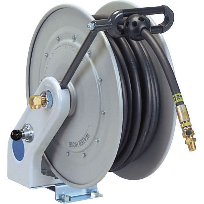 ハタヤ　テツノホースリール　２０ｍ用リール本体のみ　グリーン HSA-0N-G テツノホースリール HSA-20N-G グリーン 散水用品 ホース