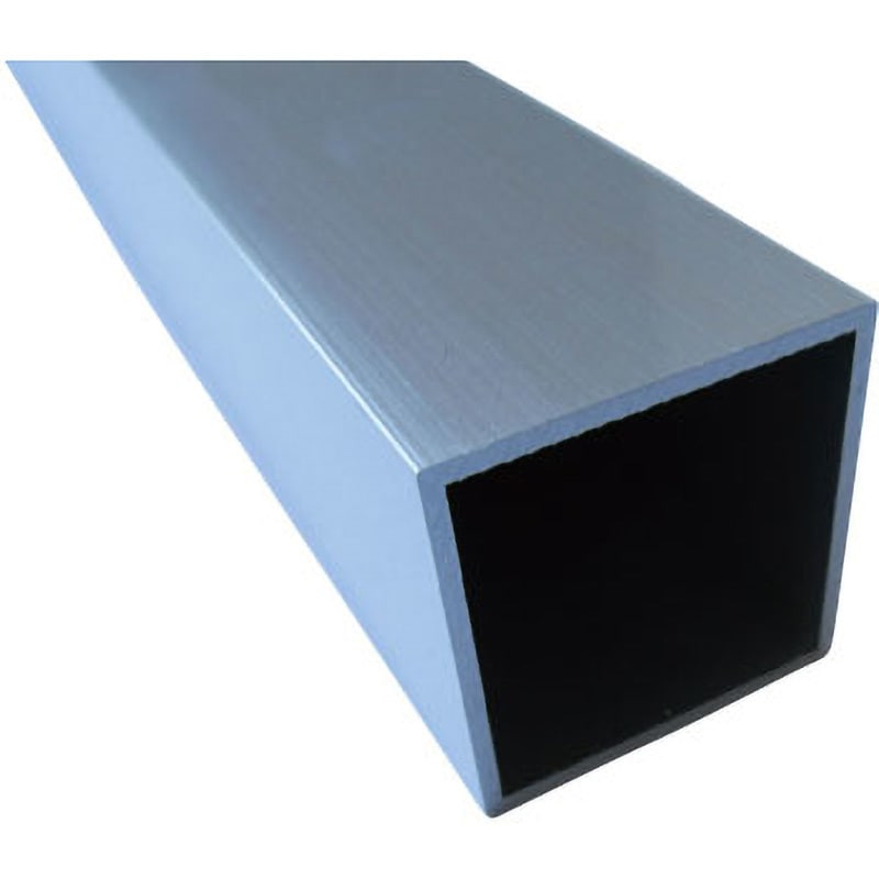 HP300SS アルミ角パイプ アルインコ シルバー色 厚さ1.2mm縦15mm