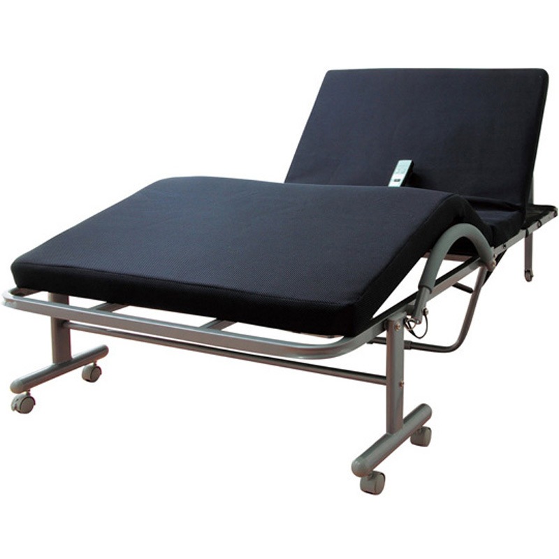 04030 立ち座り楽ちん低反発メッシュ仕様収納式電動リクライニングベッド セミダブル 1台 アズワン 【通販モノタロウ】