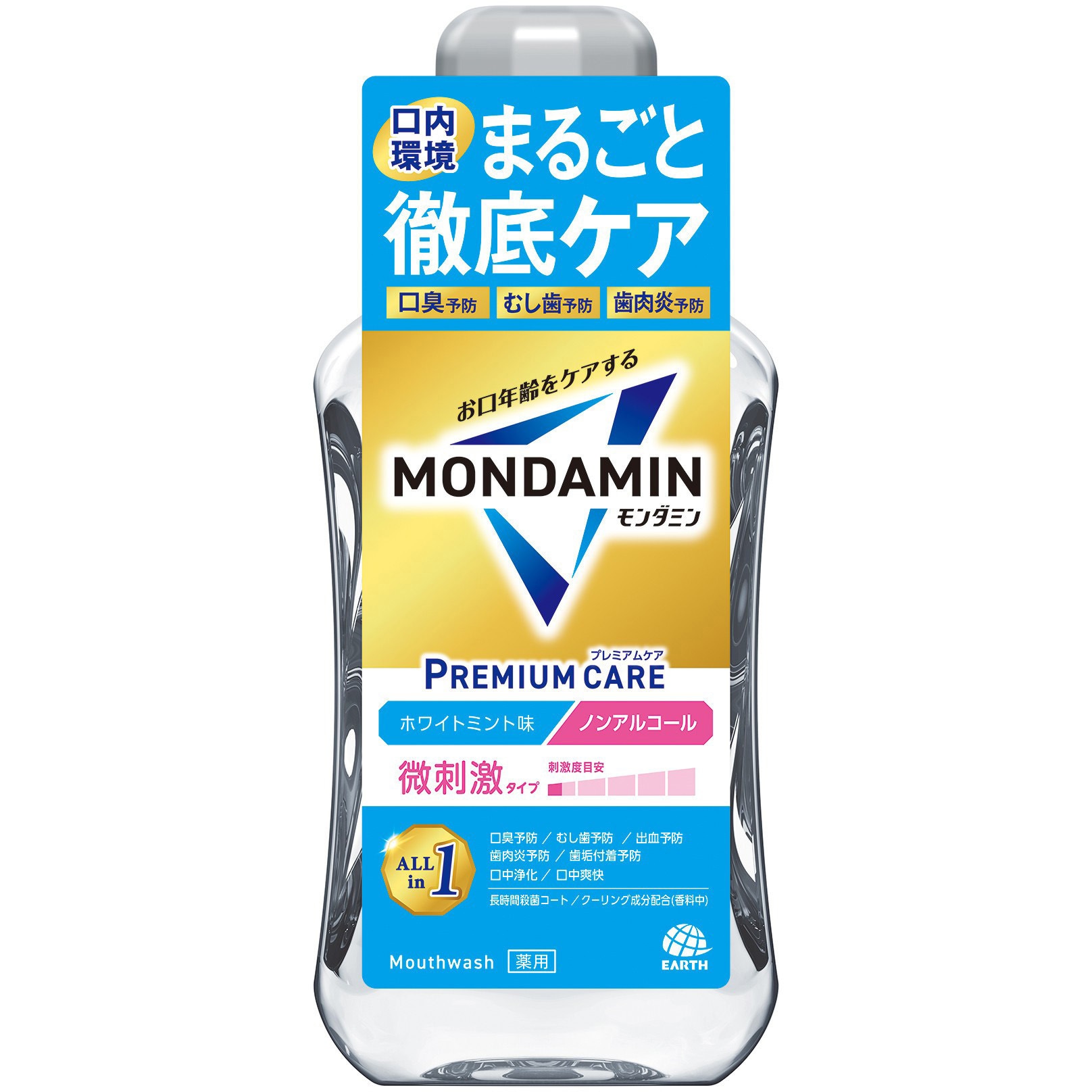 4901080250513 モンダミン プレミアムケア ホワイトミント 1本(600mL