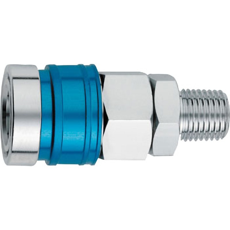 A-217 22SSM ストッパーカプラ オネジ R1/4 フジマック ワンタッチ式 最高使用圧力1.5MPa