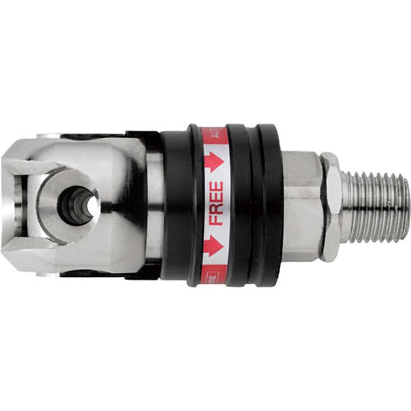 22HPAL 高圧用スウィングカプラ R1/4左ネジ フジマック 最高使用圧力3MPa