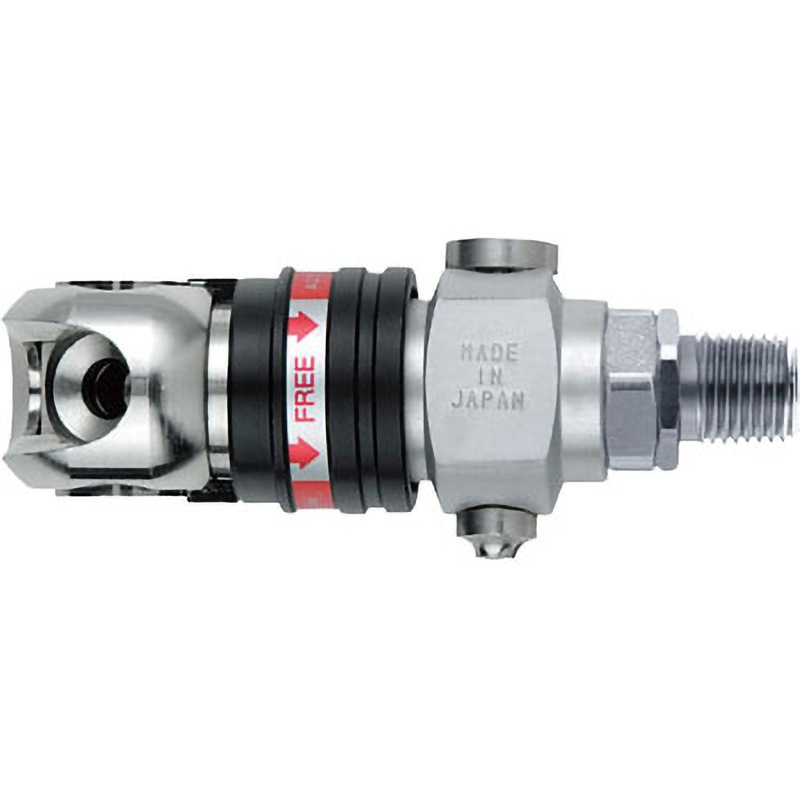 22HPALB 高圧用スウィングダスターソケット R1/4左ネジ フジマック 最高使用圧力3MPa