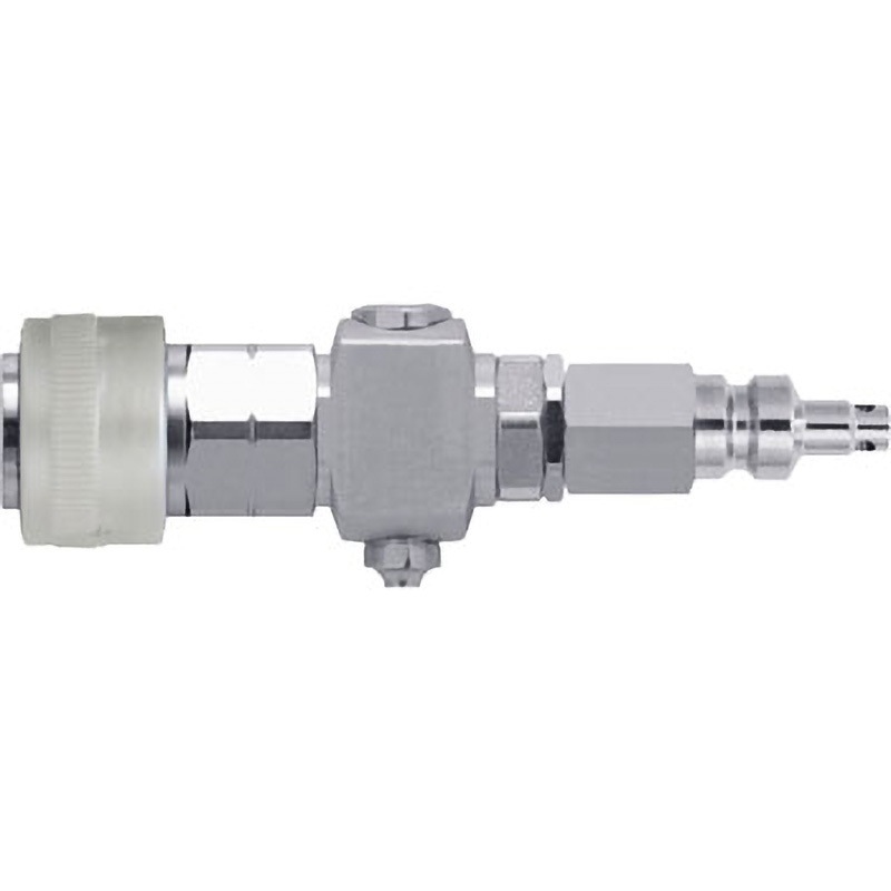 22SBP 高圧用ロック一発ダスターソケット プラグ一体型 フジマック 最高使用圧力3MPa 接続口径R1/4左ネジ 1セット(10個) 22SBP 41,587円