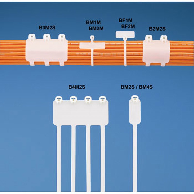 旗型タイプ ステンレス爪ロック式結束バンド ナチュラル PANDUIT