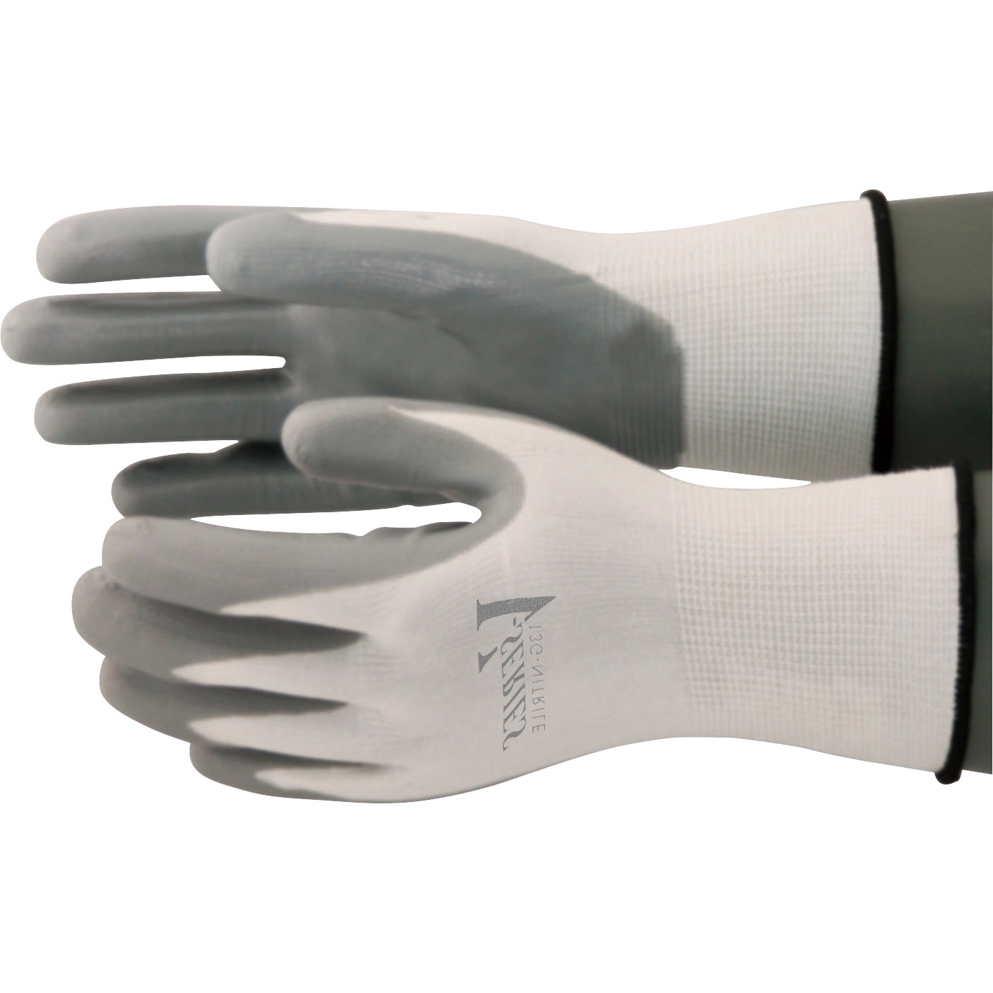 おたふく手袋 ニトリル背抜き手袋 ホワイト LL A-32-WH-LL 1双 〔×50セット〕 まとめ) おたふく手袋 ニトリル背抜き手袋 ホワイト LL A-32-WH-LL 1双