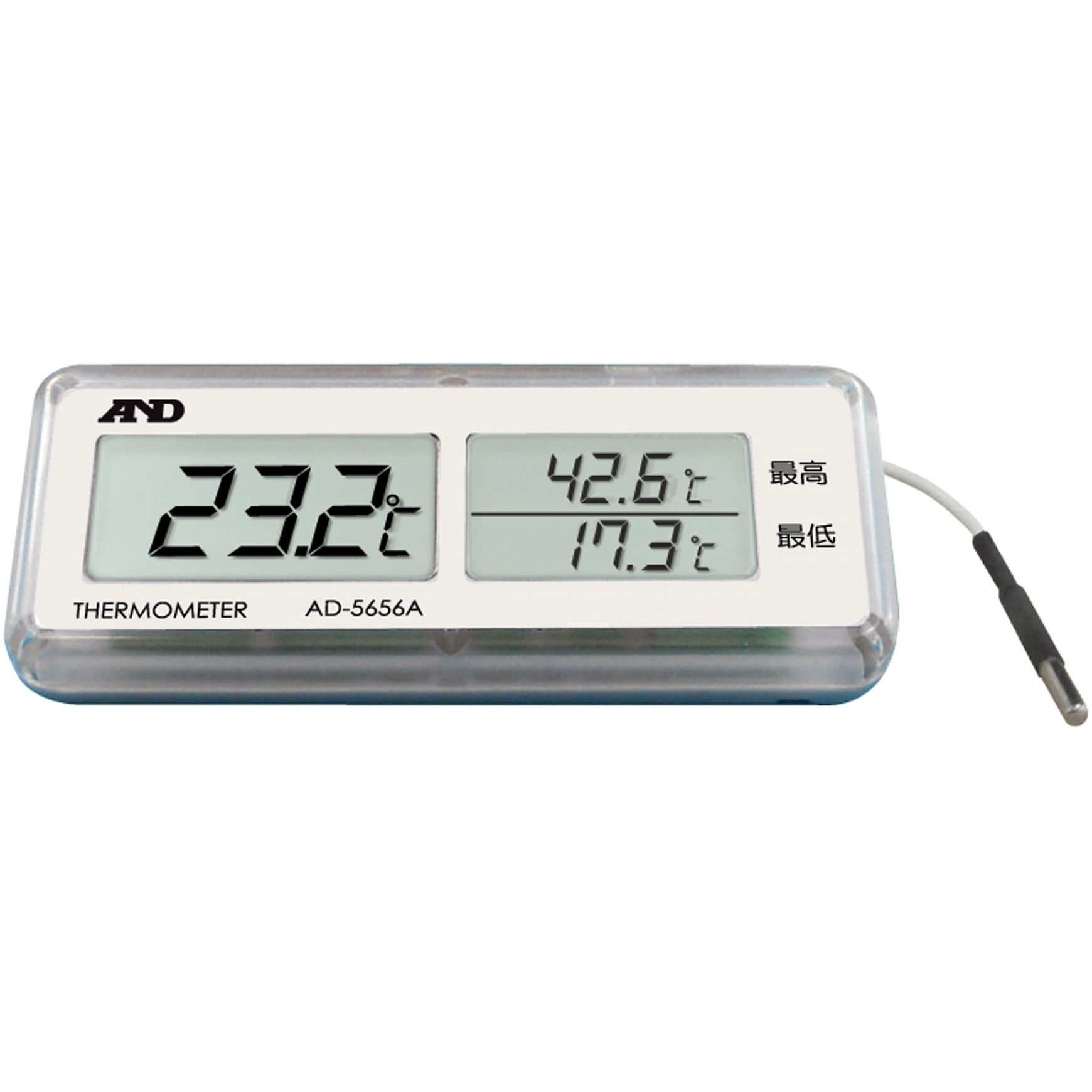 PANAM　たて　温度計 AD5656A 組込型温度計 A&D 防水 温度測定範囲-40～69.9℃ - 【通販