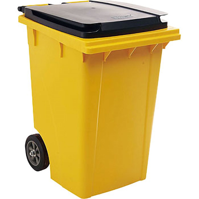 1021 190L イエロー トラスト ロールアウトコンテナ TRUST 容量190L 本体+フタ