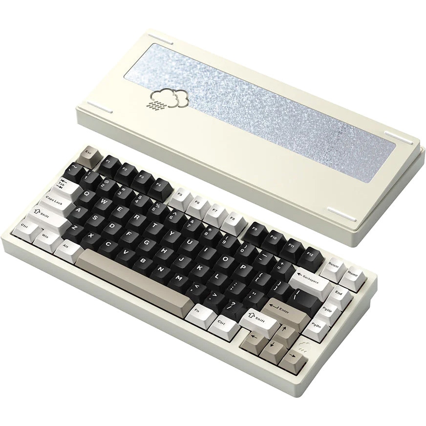 PR75CCWht Rainy75 Pro WOBKEY ホワイト色 幅320mm奥行135mm高さ35mm