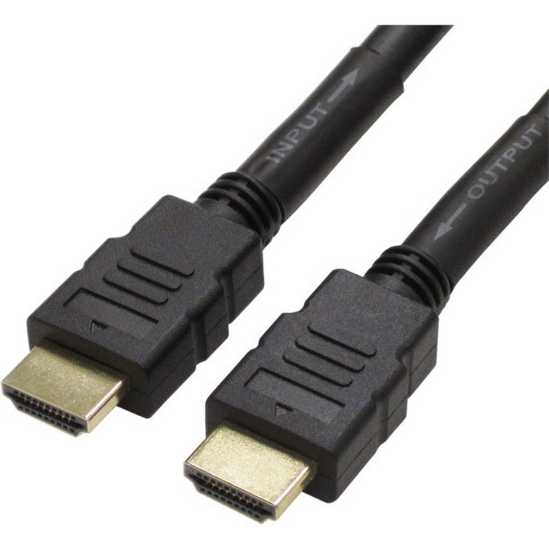 AMCHD200 AMC-HD200 HDMIケーブル Ainex [20m /HDMI⇔HDMI /イーサネット対応] アイネックス ブラック色 オス - オス 金メッキ
