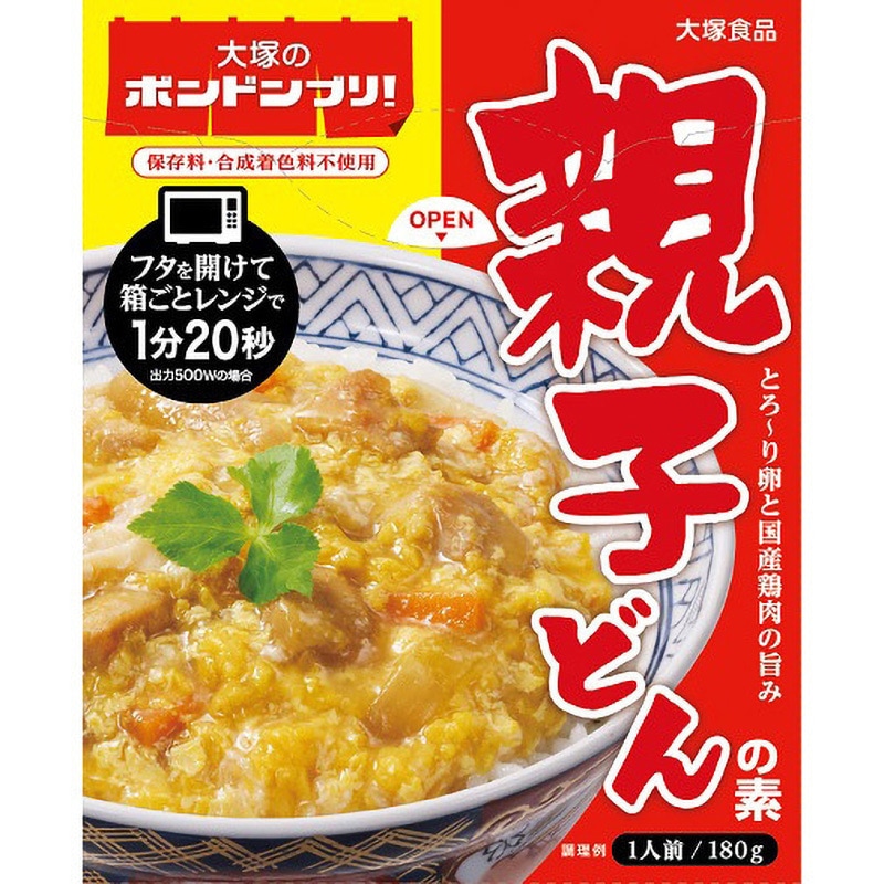 大塚のボンドンブリ! 親子どんの素 1箱(180g×30個) 大塚食品 【通販モノタロウ】