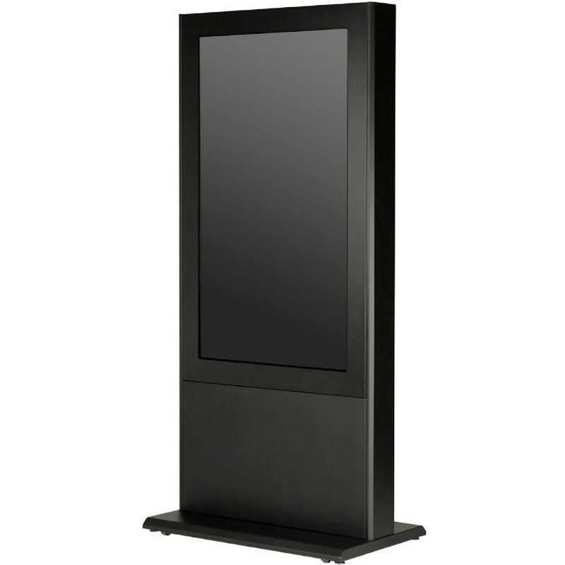 DSC-50 デジタルサイネージ用ケーシングスタンド SDS 耐荷重30kg ブラック色 スチール