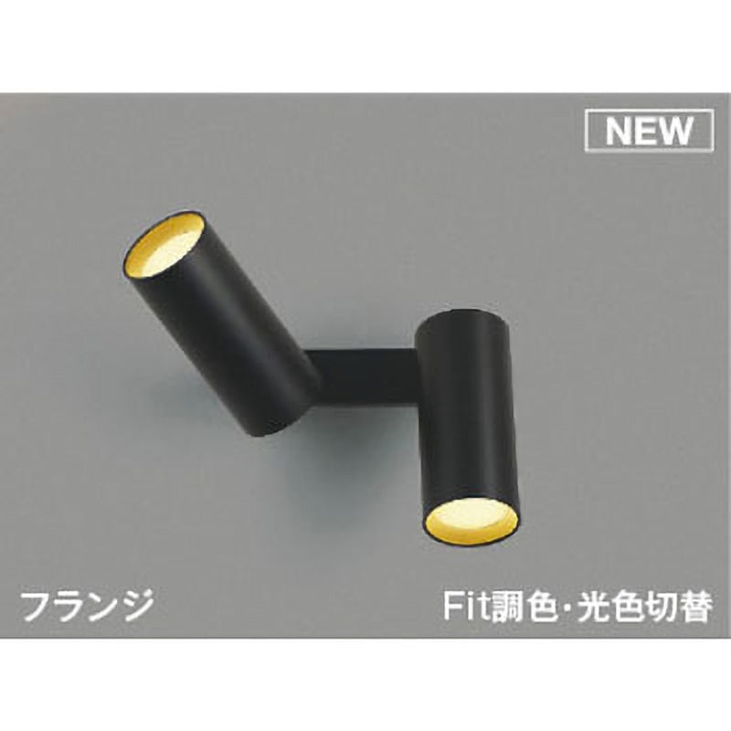 AB51700 ベーシックシリンダースポットブラケット コイズミ 2700K Ra82 ランプLED(電球色+昼白色)×2 消費電力16.2W   AB51700