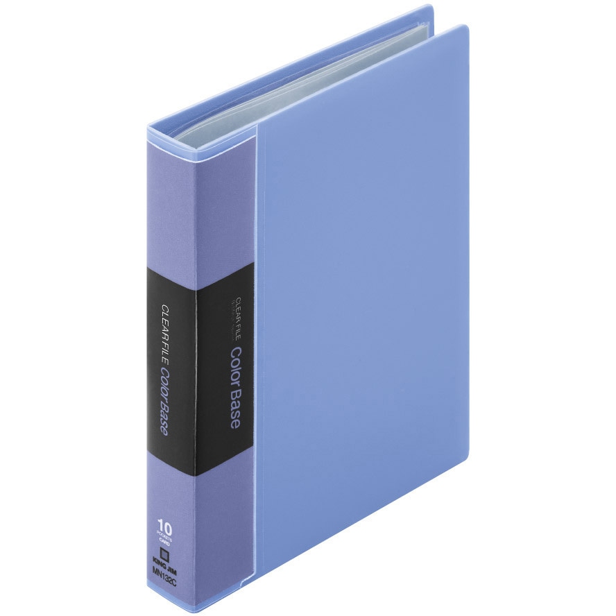 MN132C-B キングミニ ミニカラーベース キングジム ポケット数10枚