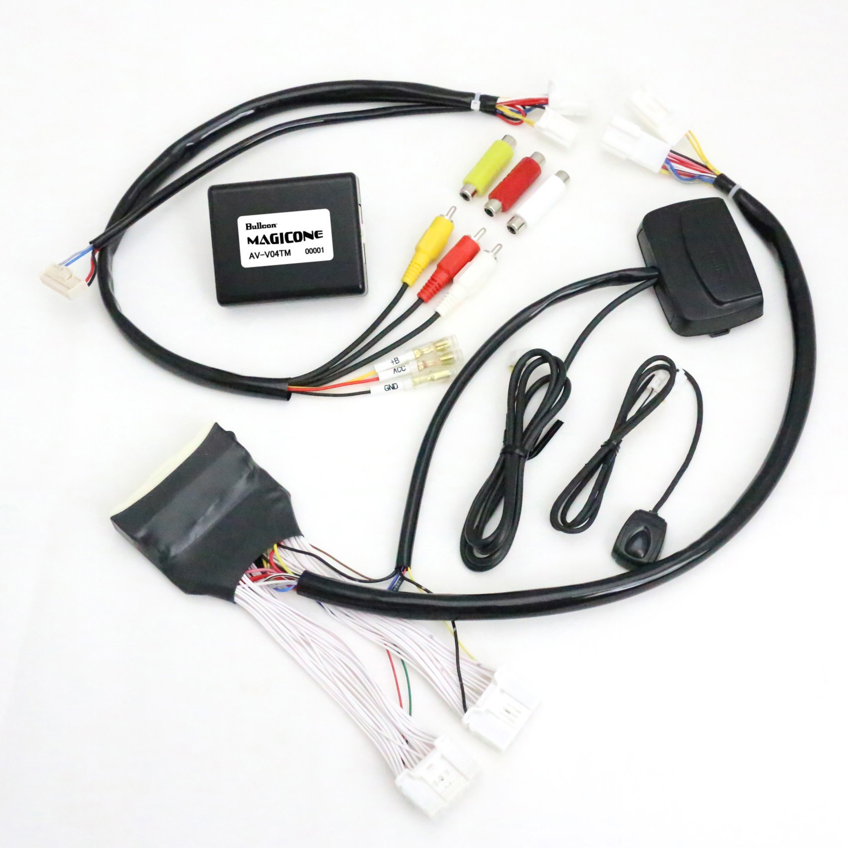 Av V04tm マジコネ Vtrハーネス テレビング切替タイプ機能付 Bullcon 電源電圧 12v Av V04tm 1個 通販モノタロウ