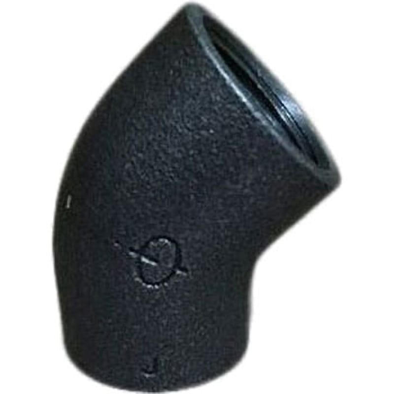 BL45-B 45° エルボ ねじ込み式可鍛鋳鉄製管継手(黒) リケン 呼び径100A  BL45-B