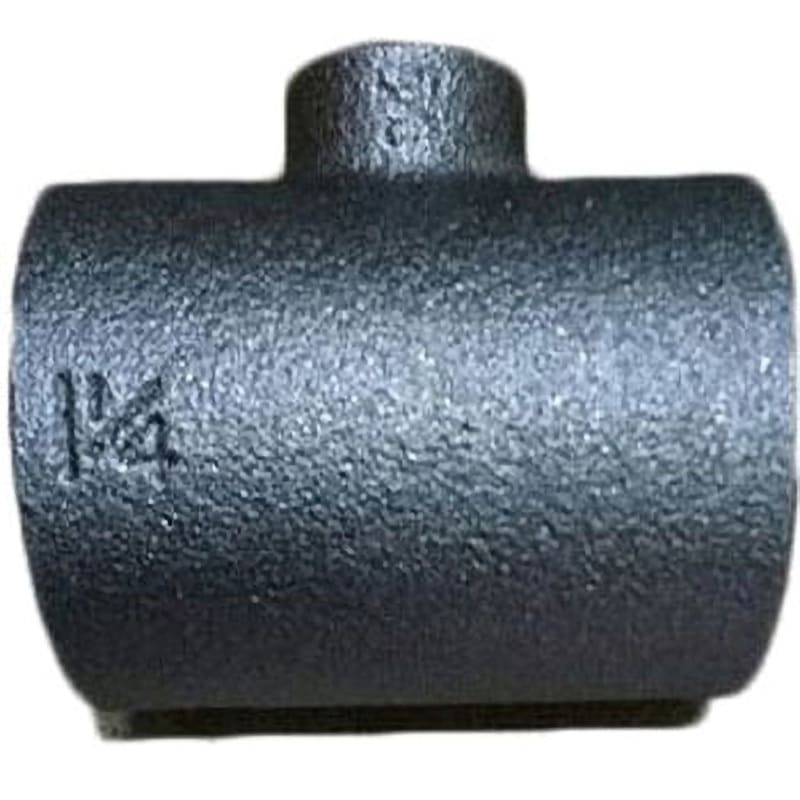 BRT-B 異径チーズ ねじ込み式可鍛鋳鉄製管継手(黒) リケン バンド付き径違いチーズ 呼び径65×65×15A  BRT-B