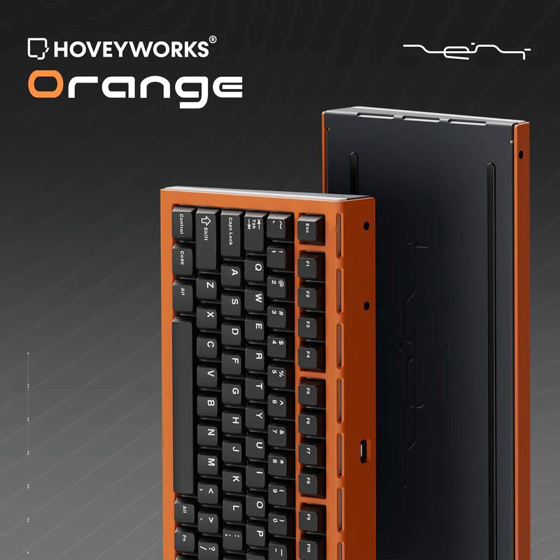 HW-ZENT75Orange ZENT75-HE HOVEY WORKS インターフェイスUSB Type-C