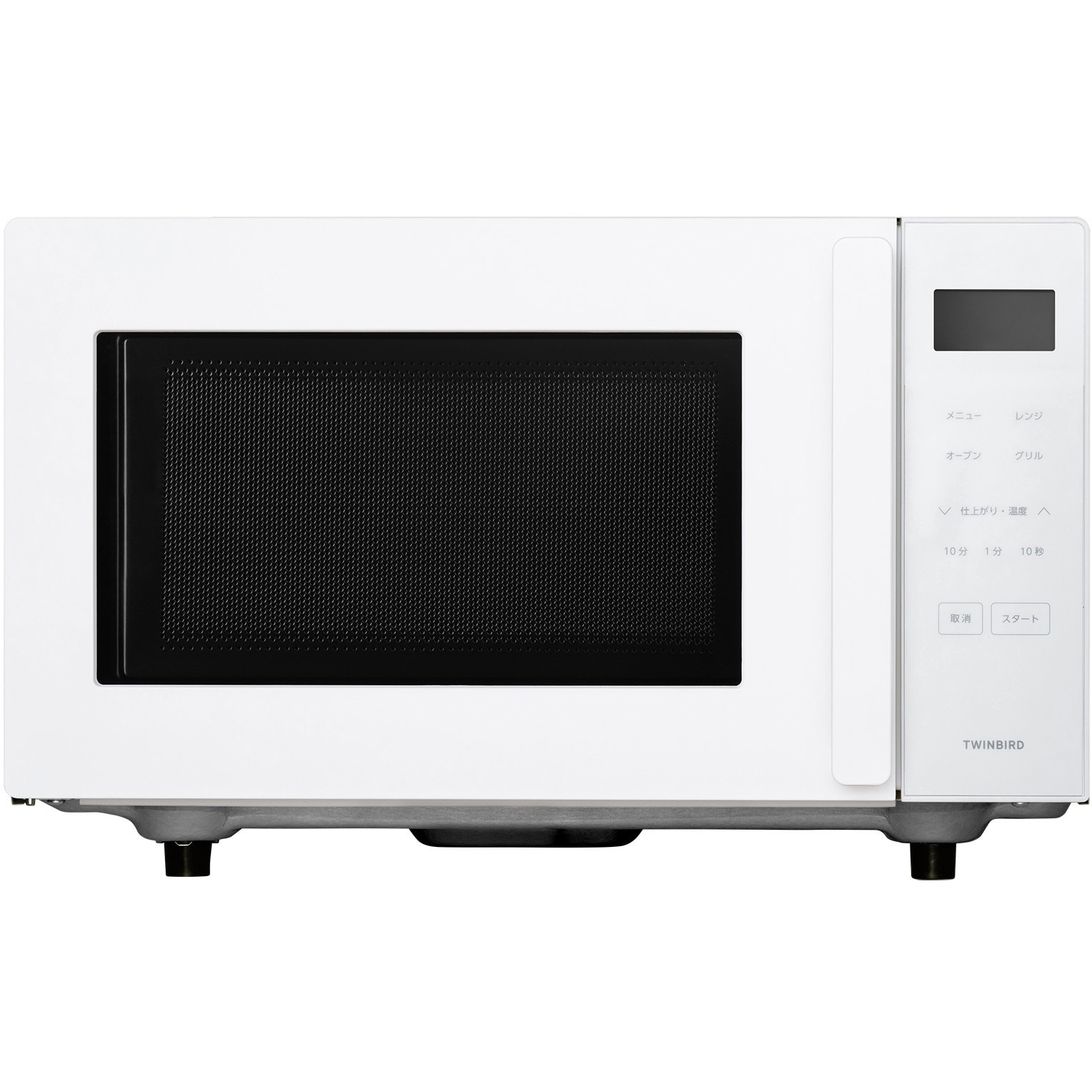 DR-E216W センサー付フラット電子レンジ ツインバード 庫内容量16L