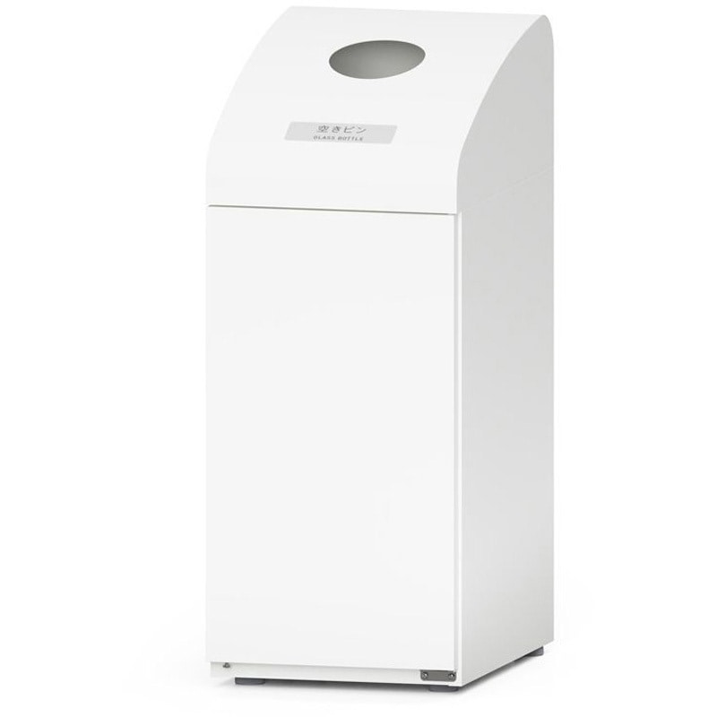 210-2164 分別ダストハウス#10 #D・空ビン ミヅシマ工業 内容量48(45L用ポリ袋) ホワイト色   210-2164