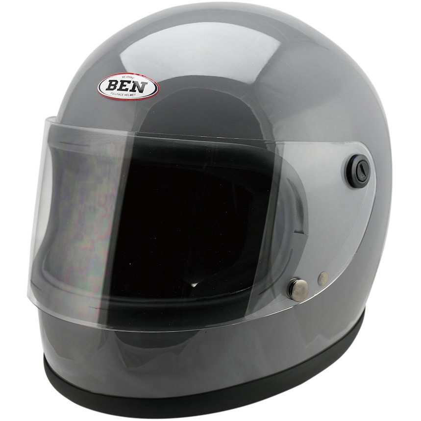 B-60 ヴィンテージフルフェイス TNK工業(SPEEDPIT) クラシックグレイ色