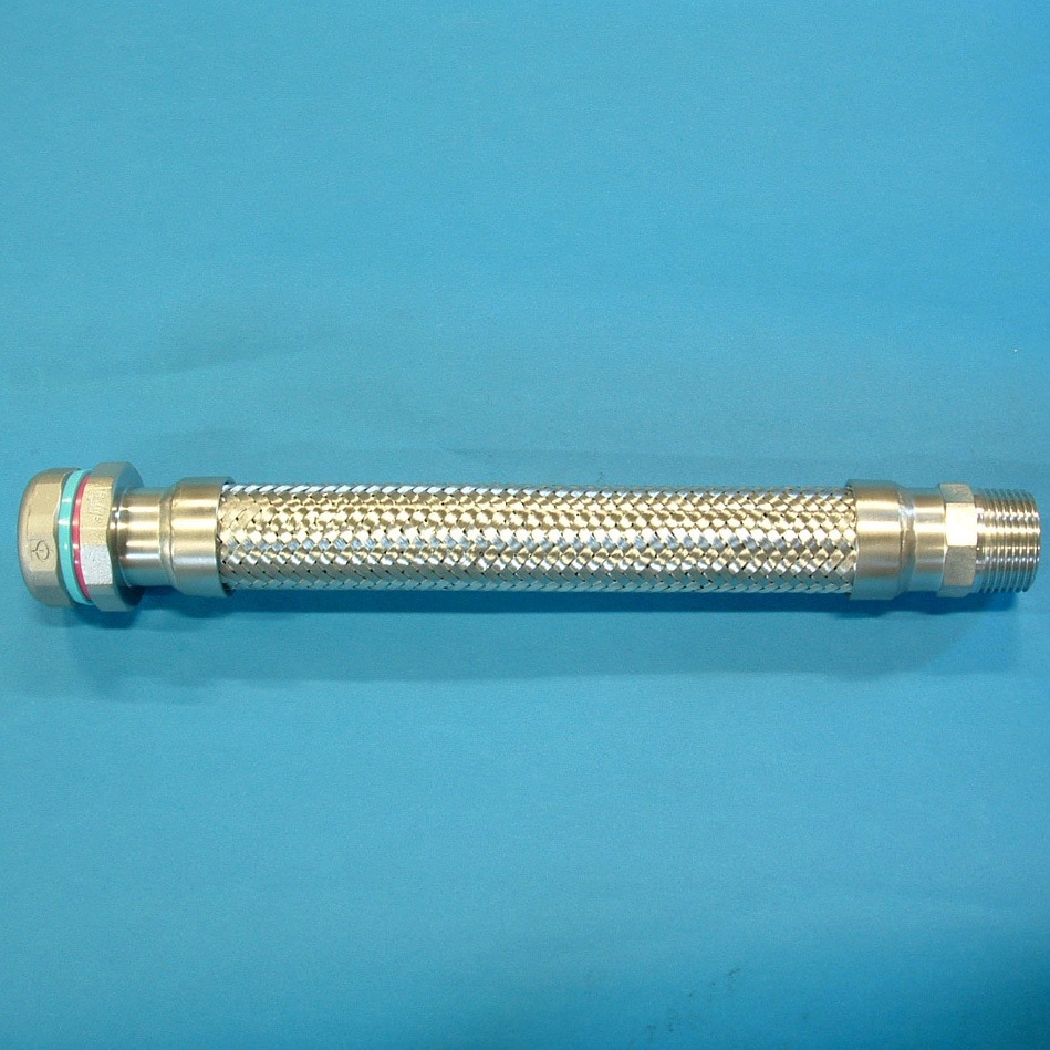 SUS-F-F-N フレキ(継手Xニップル) コマ・サスフィット リケン 呼び径20×3/4  SUS-F-F-N