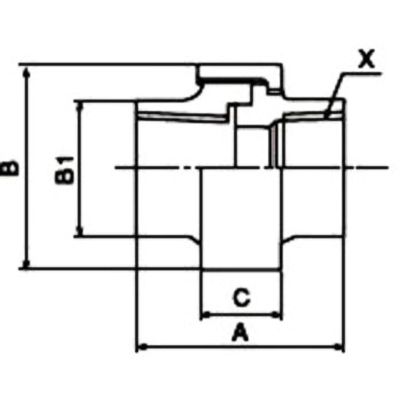 ZD-SUS-U ユニオン ZD(シール材付)継手(SUS) リケン 呼び径32A