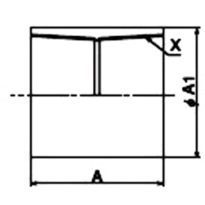 ZD-SUS-TS ソケット テーパーネジねじ ZD(シール材付)継手(SUS) リケン 呼び径80A