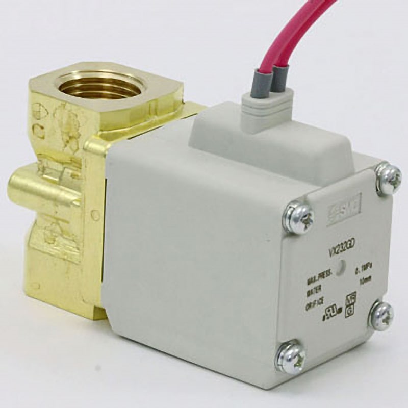 VX232GD 直動形2ポートソレノイドバルブ  VX232G SMC 使用流体:水