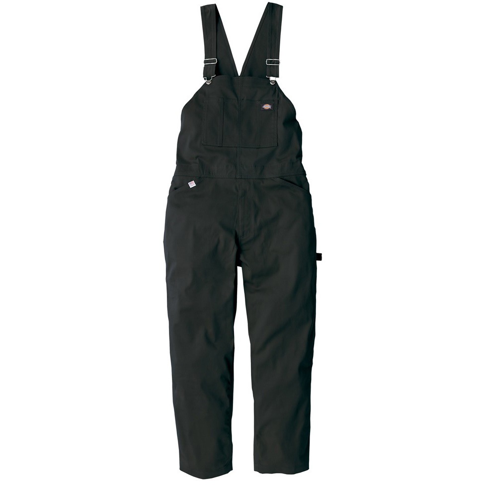 D-769 T/Cストレッチ オーバーオール Dickies(ディッキーズ) ブラック色 サイズS  D-769